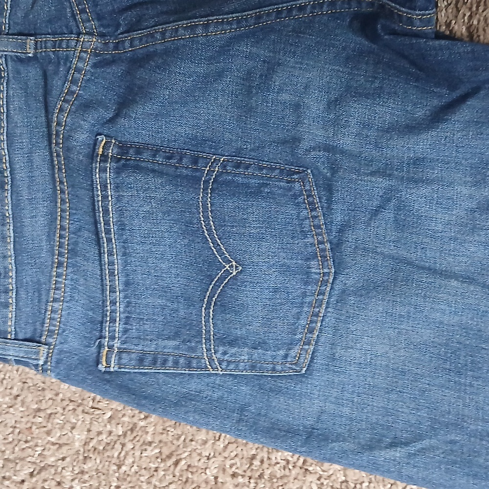 Levi's Classic Straight Fit Denim Jeams Size W36 L34 - Picture 7 of 14